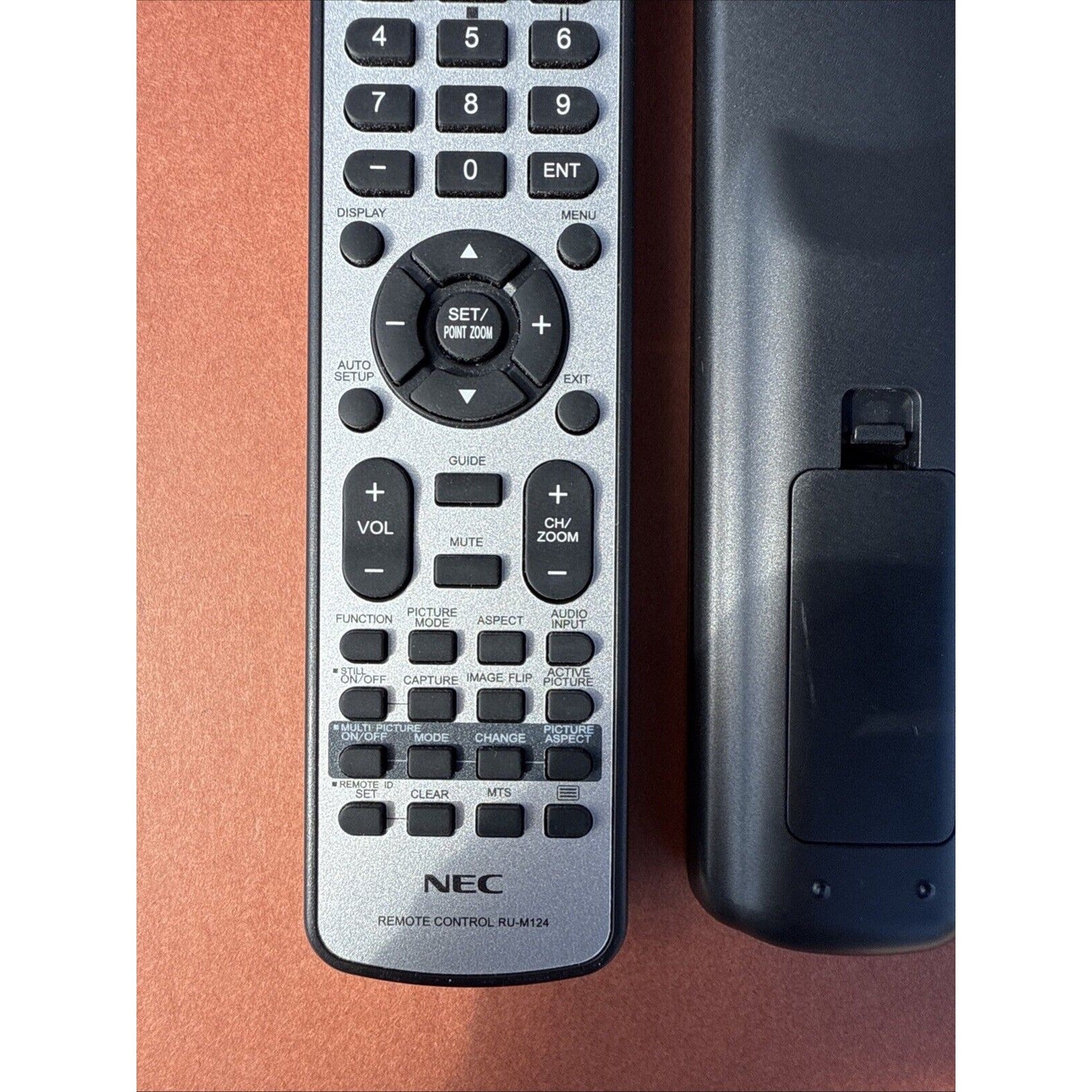 NEC RU-M124 Remote Control For NEC MultiSync Monitors & TVs P404, V554