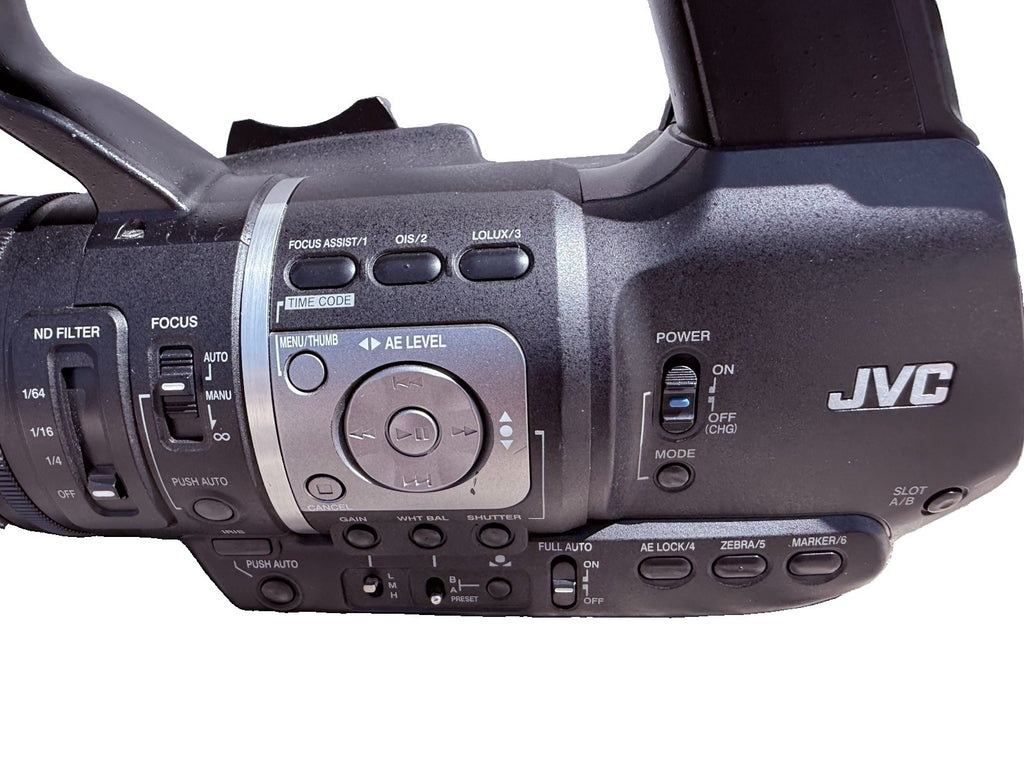 JVC GY-HM600U Professional Camera ProHD Handheld Camcorder W New Battery Charger