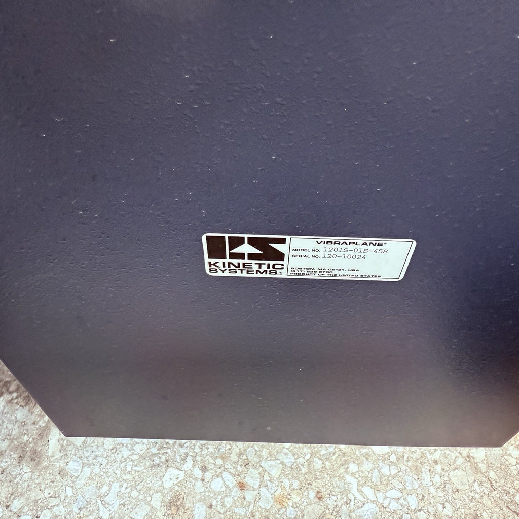 Kinetic Systems Vibraplane Table 1201S-01S-45S