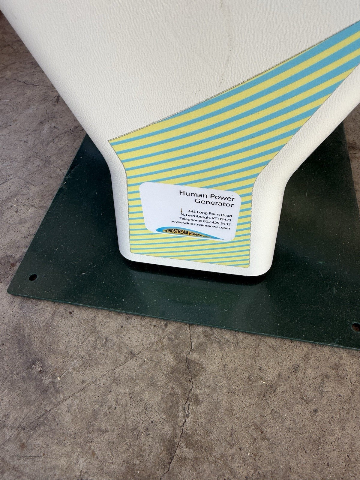 Windstream's Human Power Generator