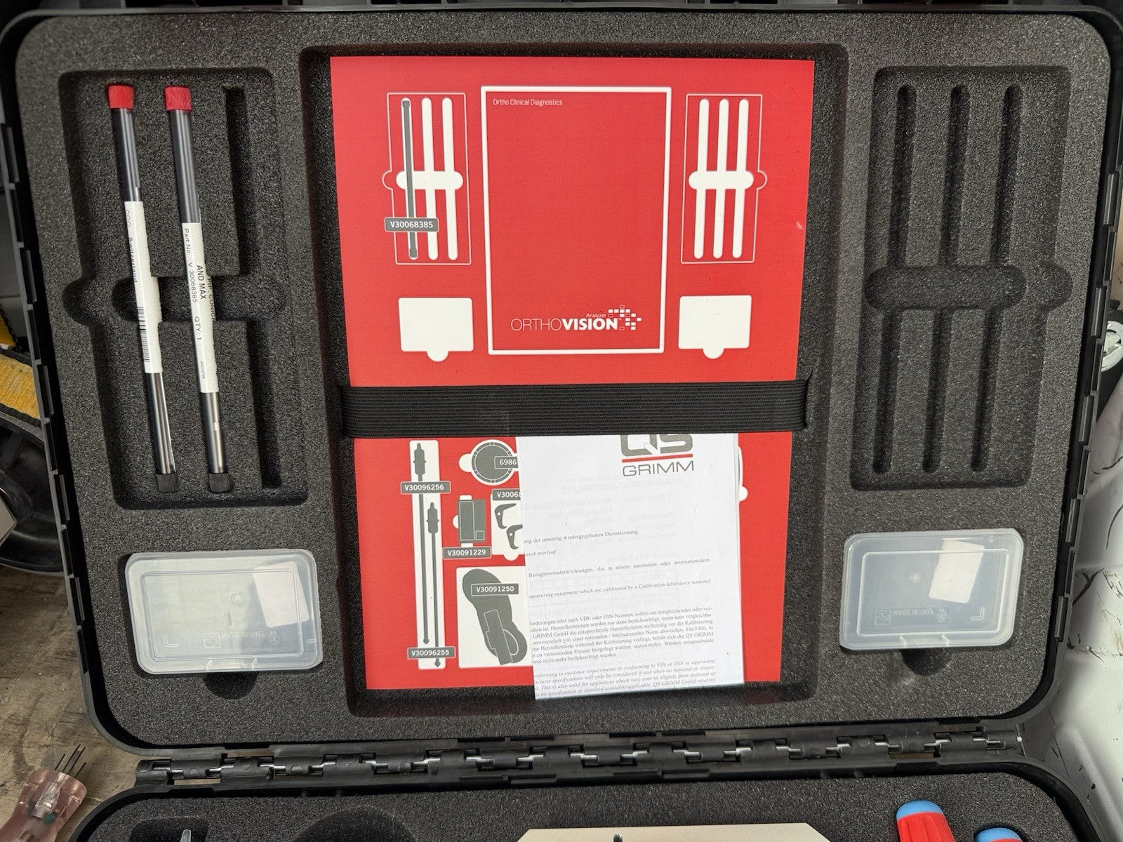 OrthoVision 6904847 Spare Parts & Tool Kit for the OrthoVision Analyzer