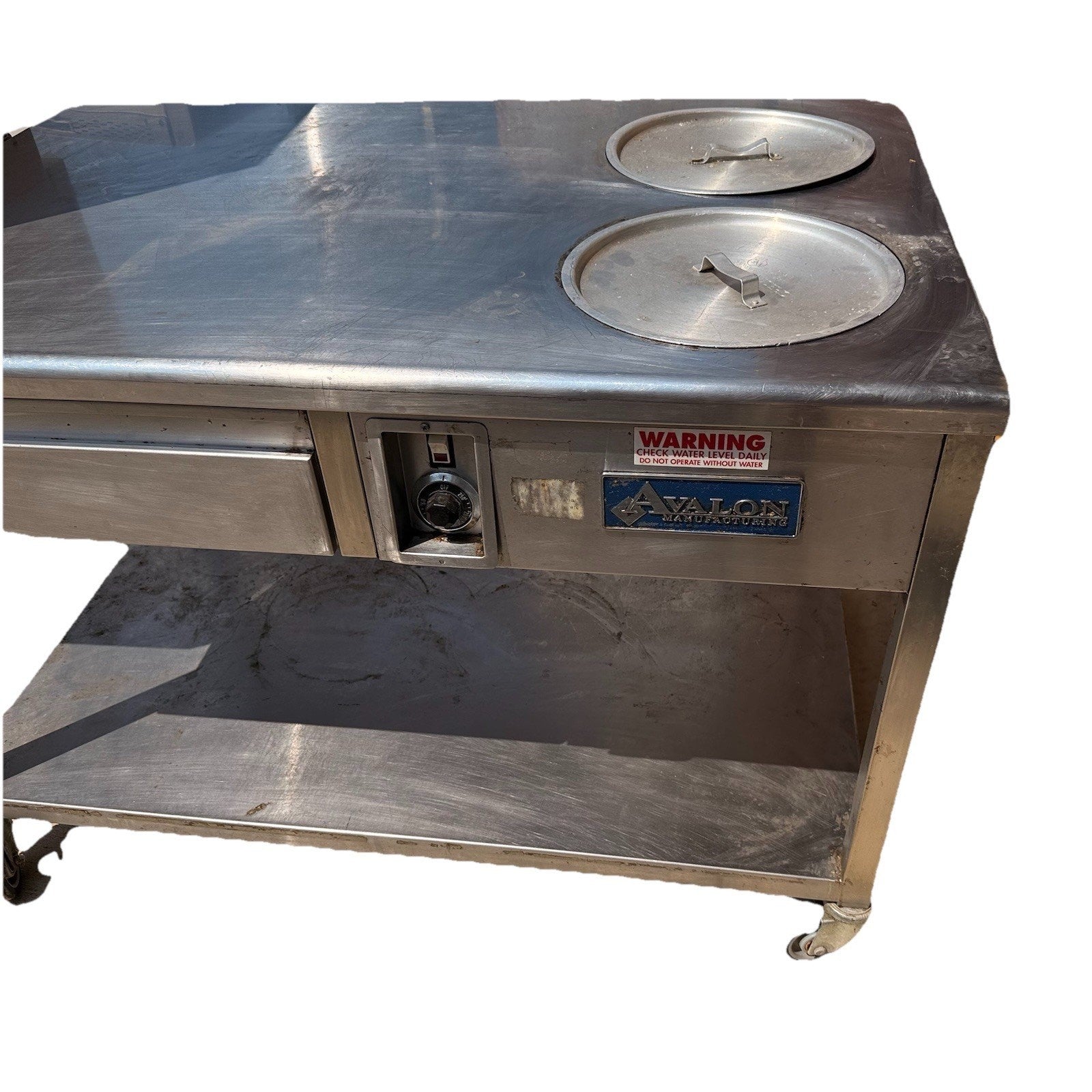 Avalon Donut Bakery Finishing Table AFT-48-2-1-C 48"