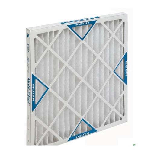 12-Pack 16x16x2 Koch Pleated XL Air Filters HVAC Furnace AC 102-012-005 &