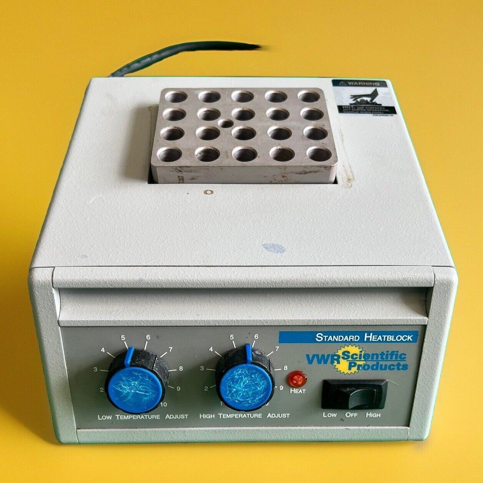VWR Scientific Standard Heat Block 1 Cat. No. 13259-030 1949030. TESTED