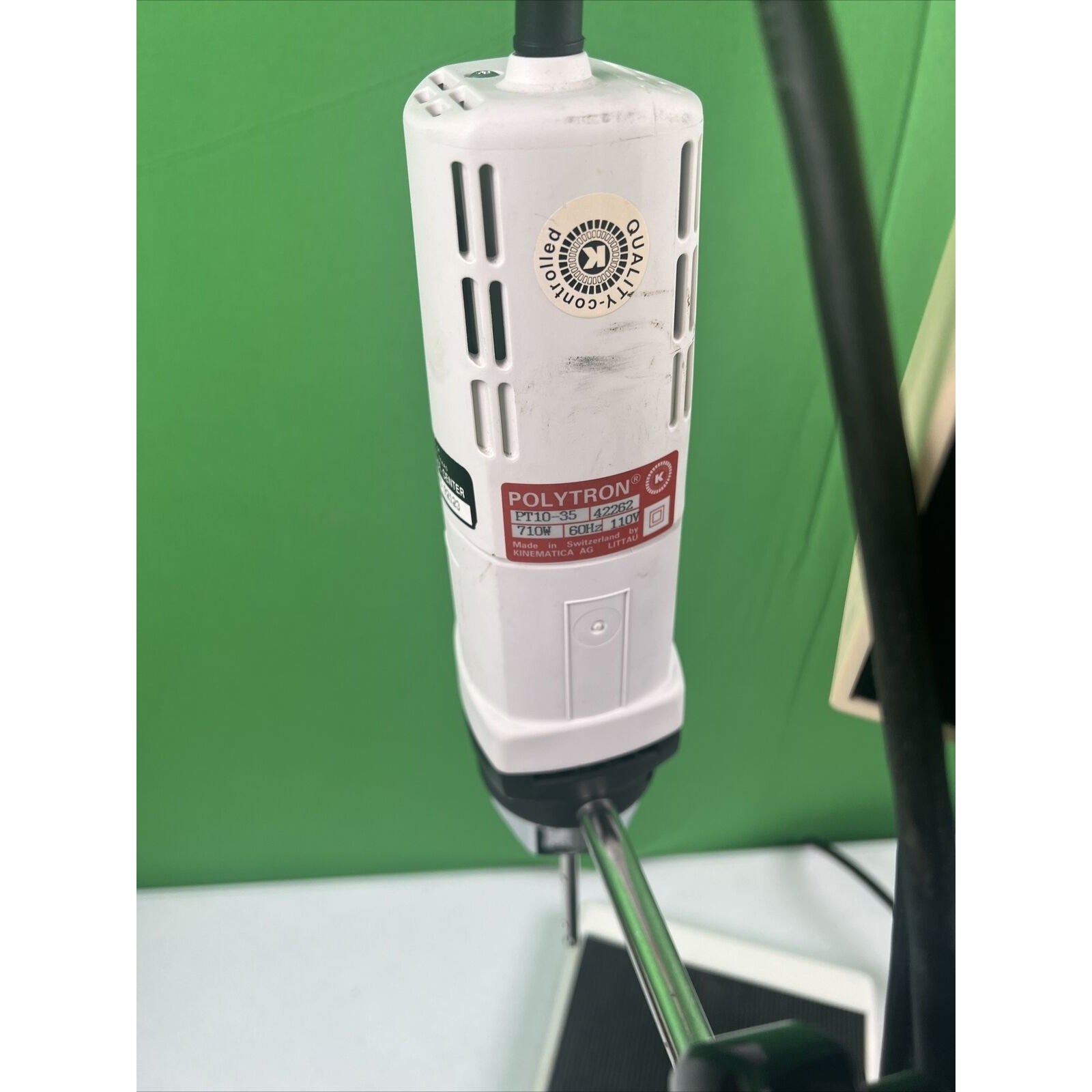 Polytron PT 10-35 Homogenizer Mixer - PCU-11 7x100mm Probe / Generator