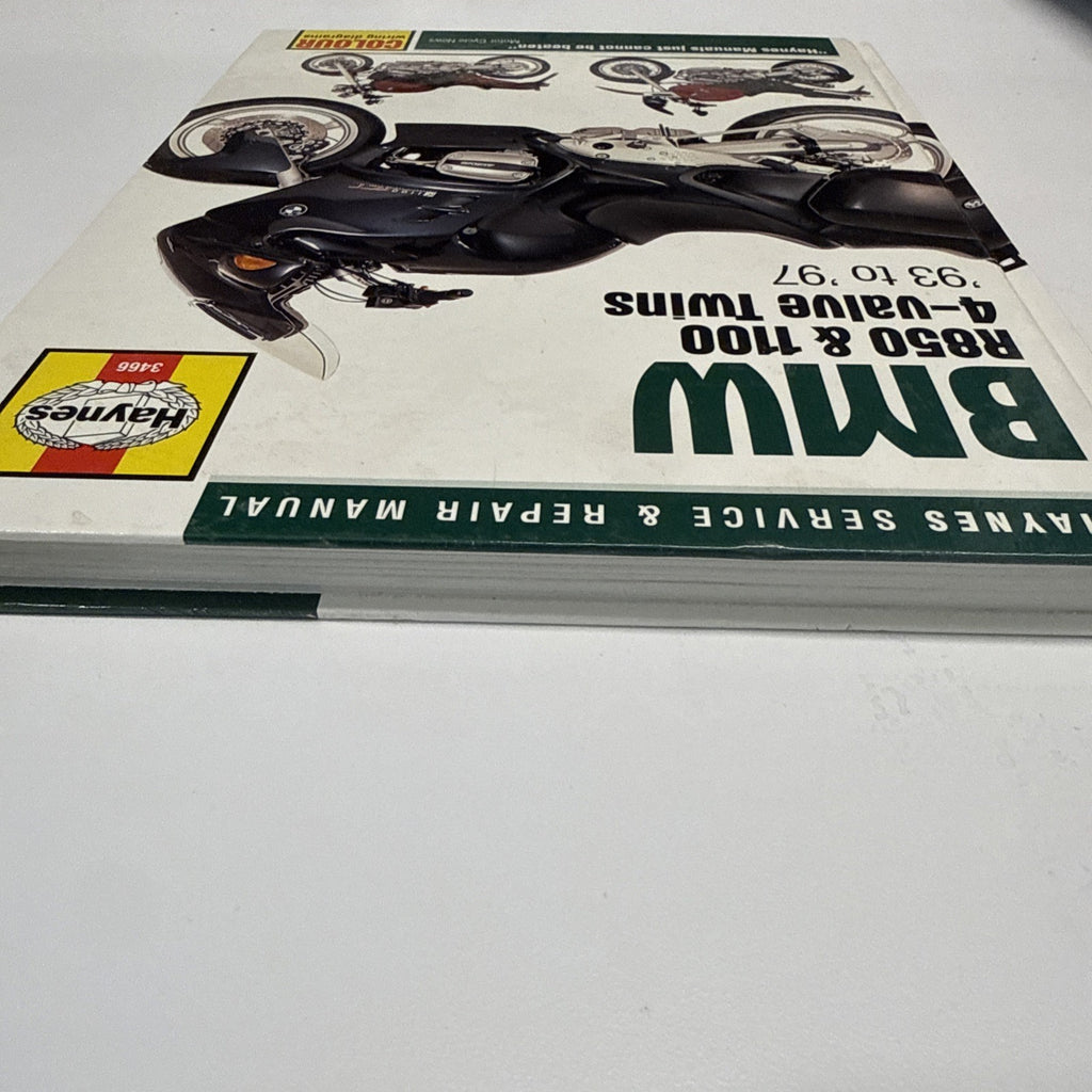 Haynes BMW R850 R1100 4 valve twins service repair manual 93-97