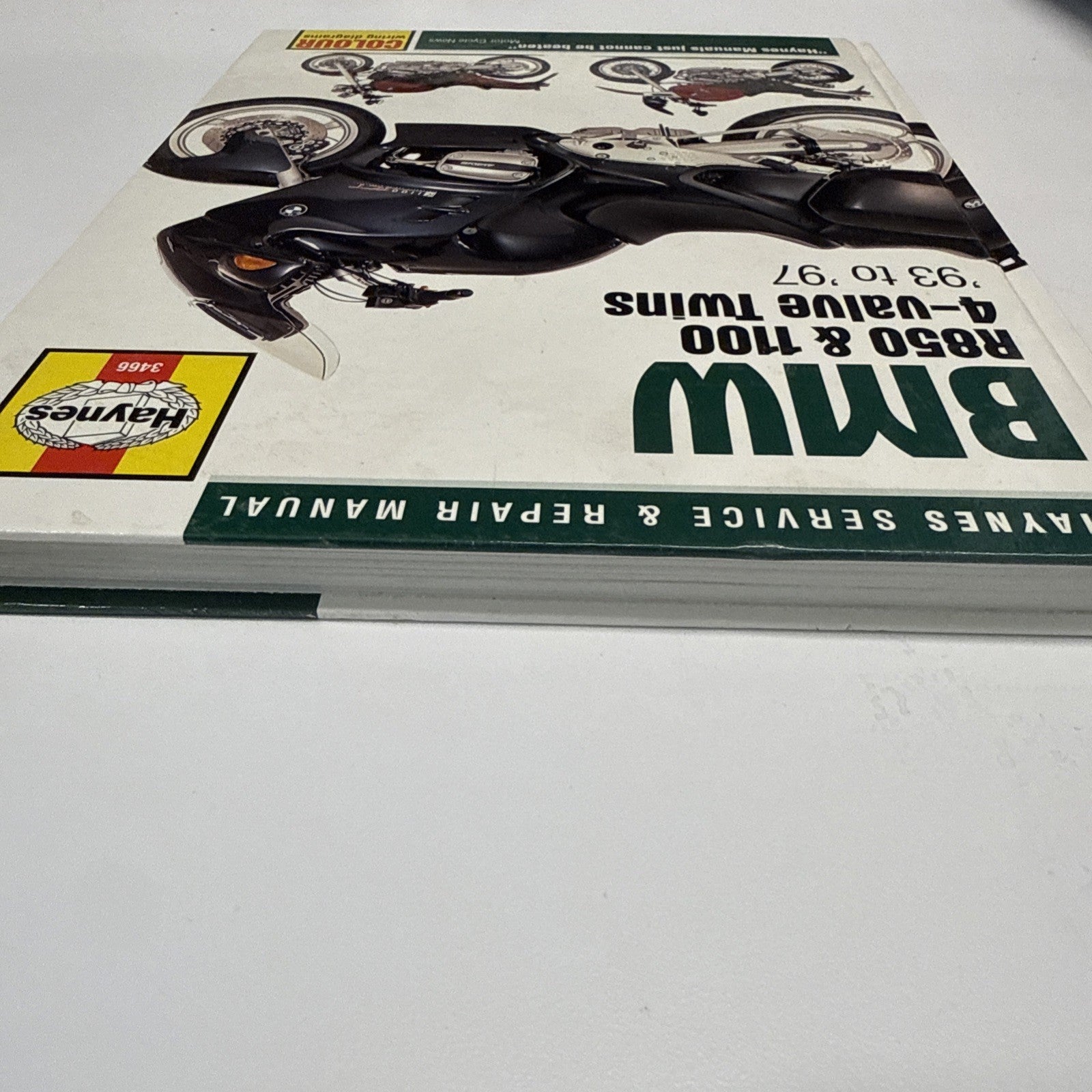 Haynes BMW R850 R1100 4 valve twins service repair manual 93-97