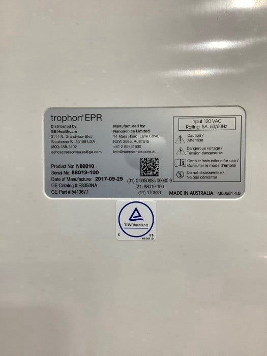 Nanosonics Trophon EPR High Level Desinfection System