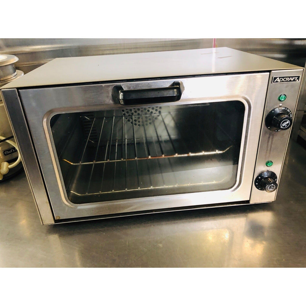Adcraft COQ-1750W Quarter-Size Electric Countertop Convection Oven 120V TESTED