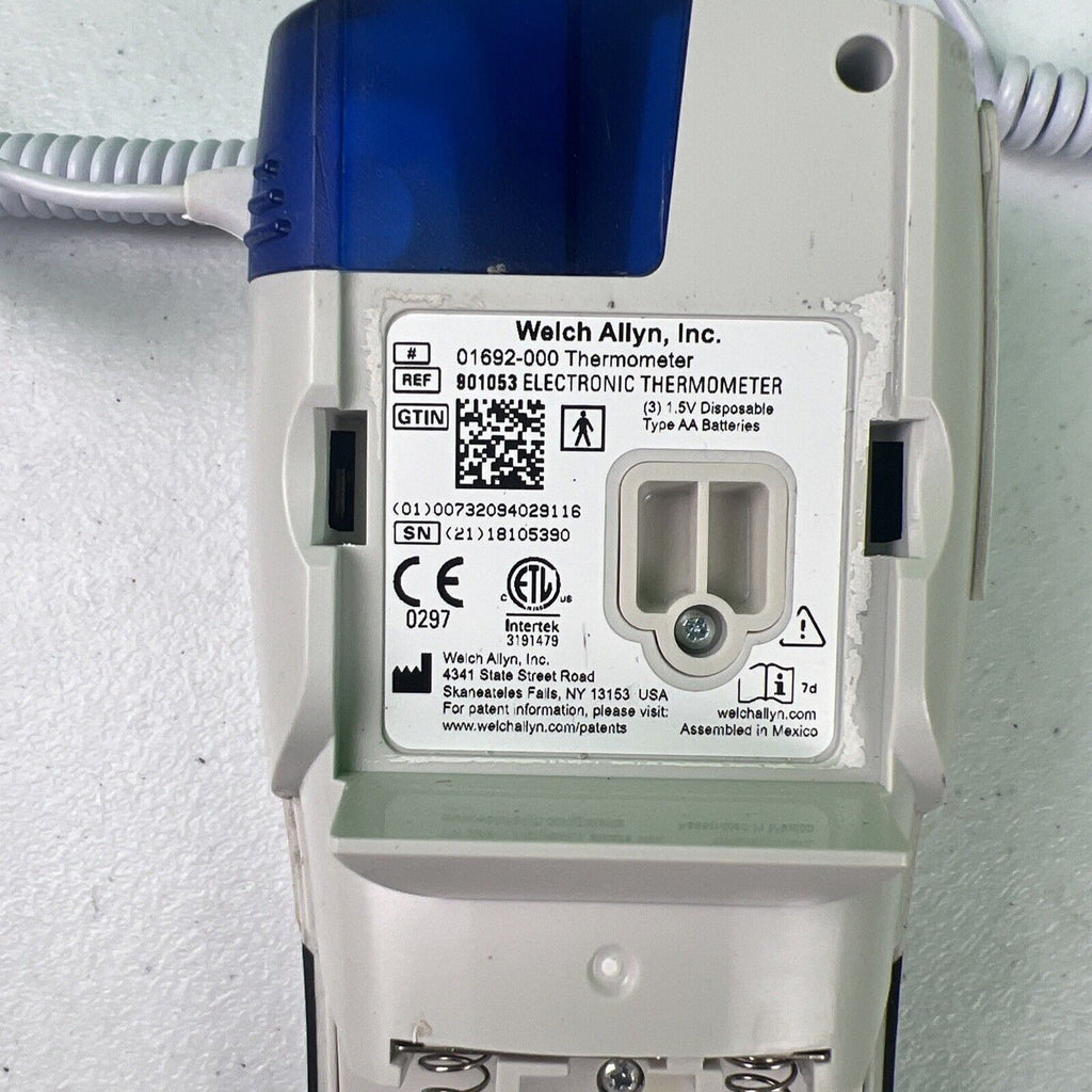 Welch Allyn Sure Temp Plus Thermometer Ref 901053 W/ Temperature Probe