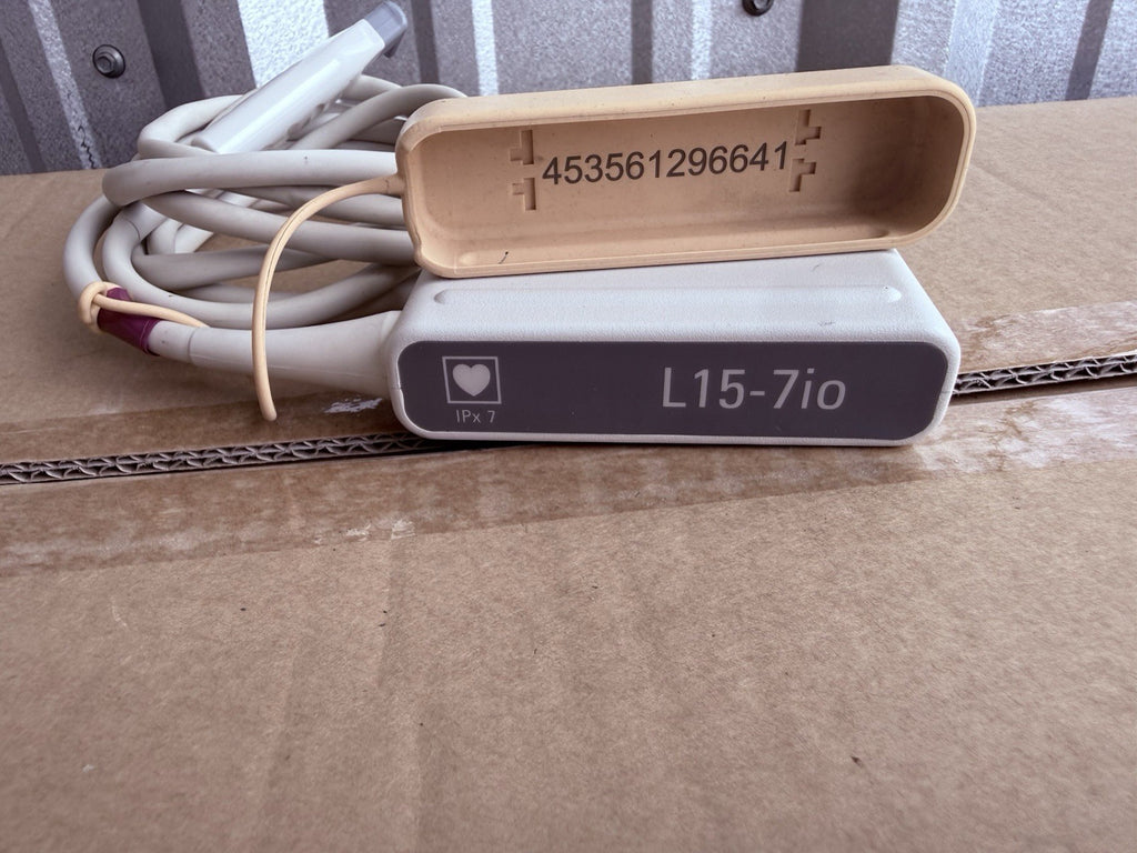 Philips L15-7io Linear Array Ultrasound Transducer 2604, With Sensor Guard