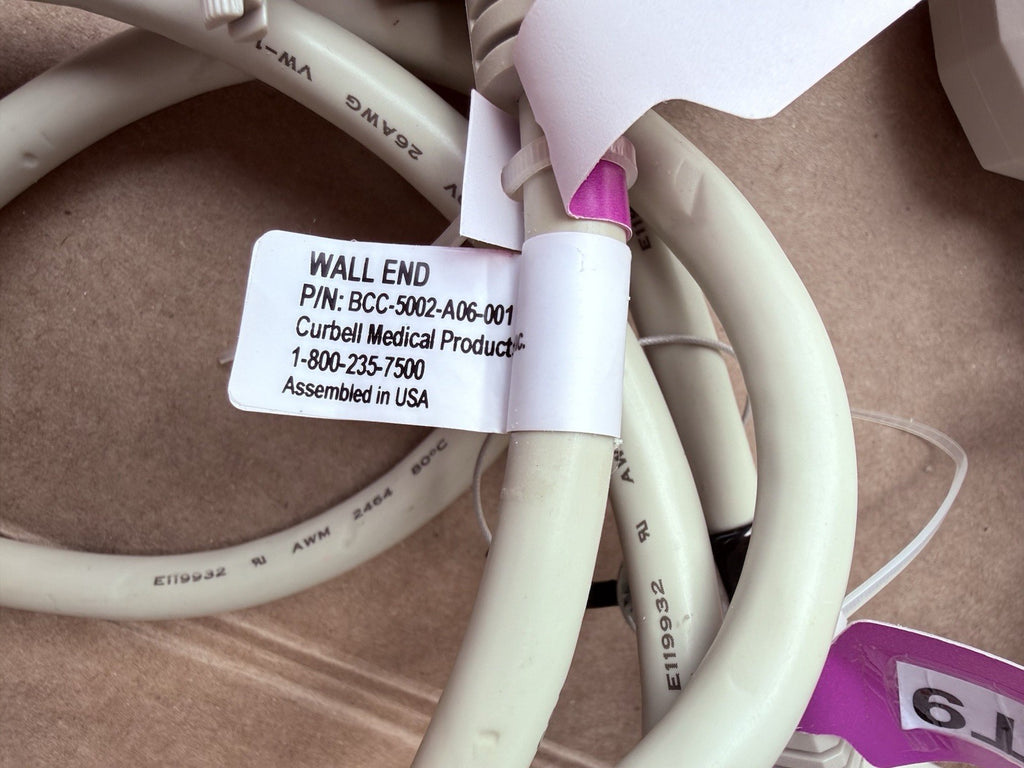 CURBELL HOSPITAL BED BREAKAWAY CABLE BCC-5002-A06-001 And Plug