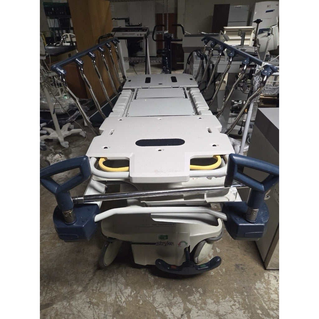 Stryker 1015 Glideaway Big Wheel Stretcher With mattress