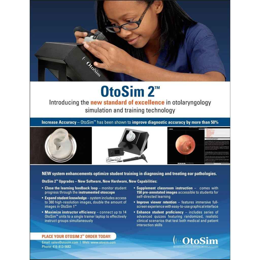 OTOSIM BASE UNIT OTOSCOPE OPHTHALMOSCOPE TRAINING SIMULATION