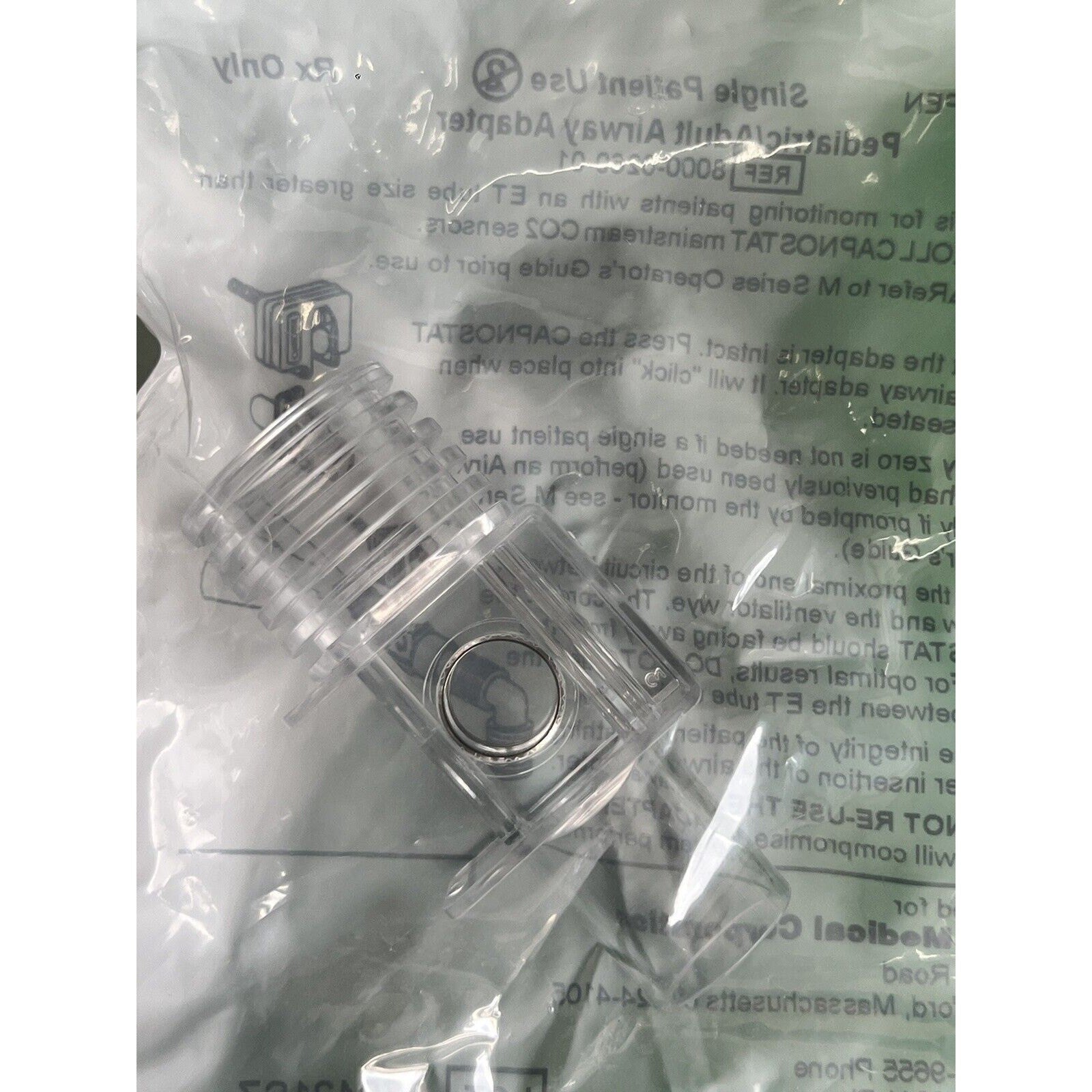 Zoll Adult/Pediatric Airway Adapter - 8000-0260-01 Brand new