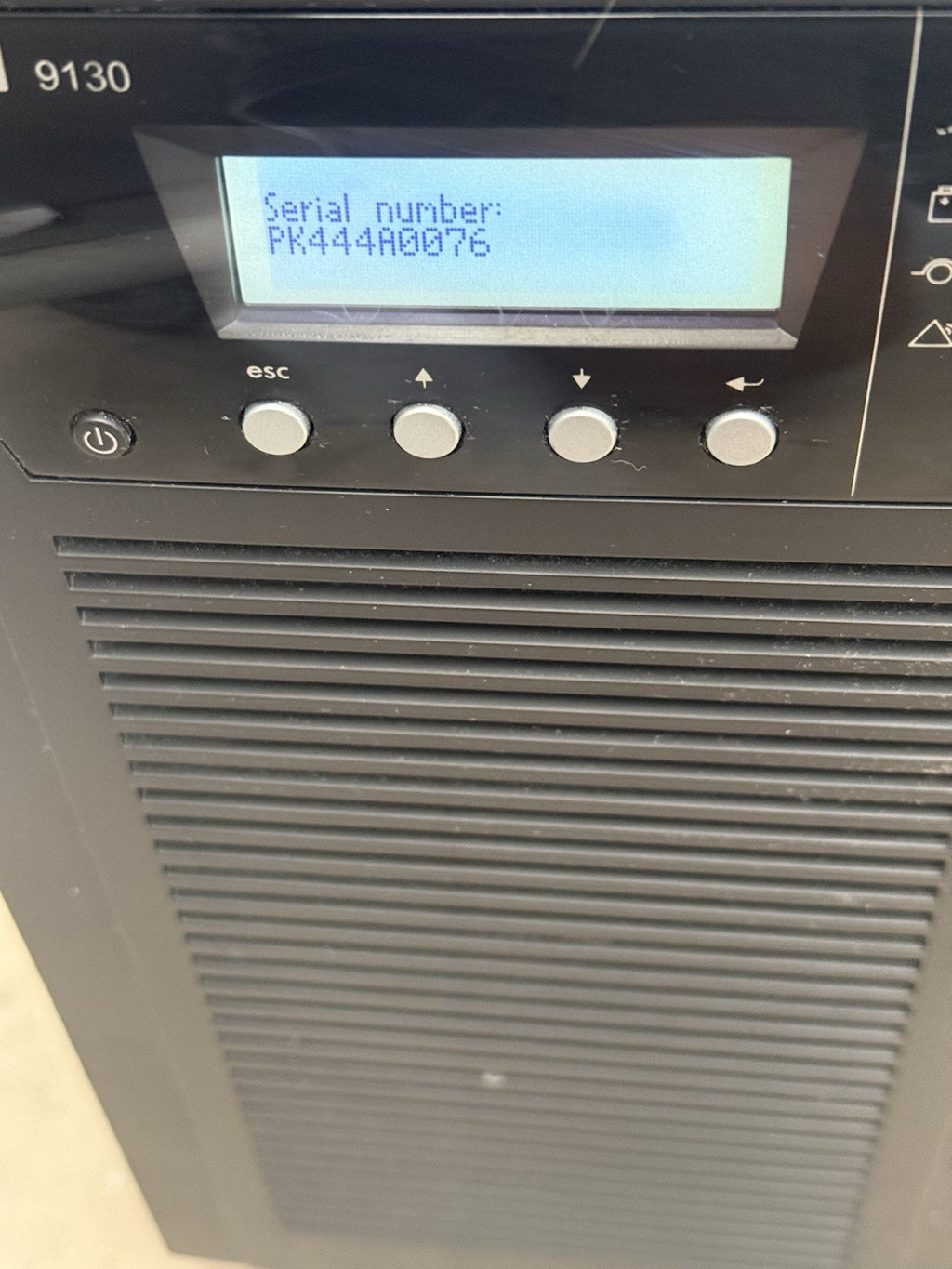 Eaton OCD9130L2000T-XL Powerware 9130 Tower UPS 1500VA 6 Outlet w Battery TESTED
