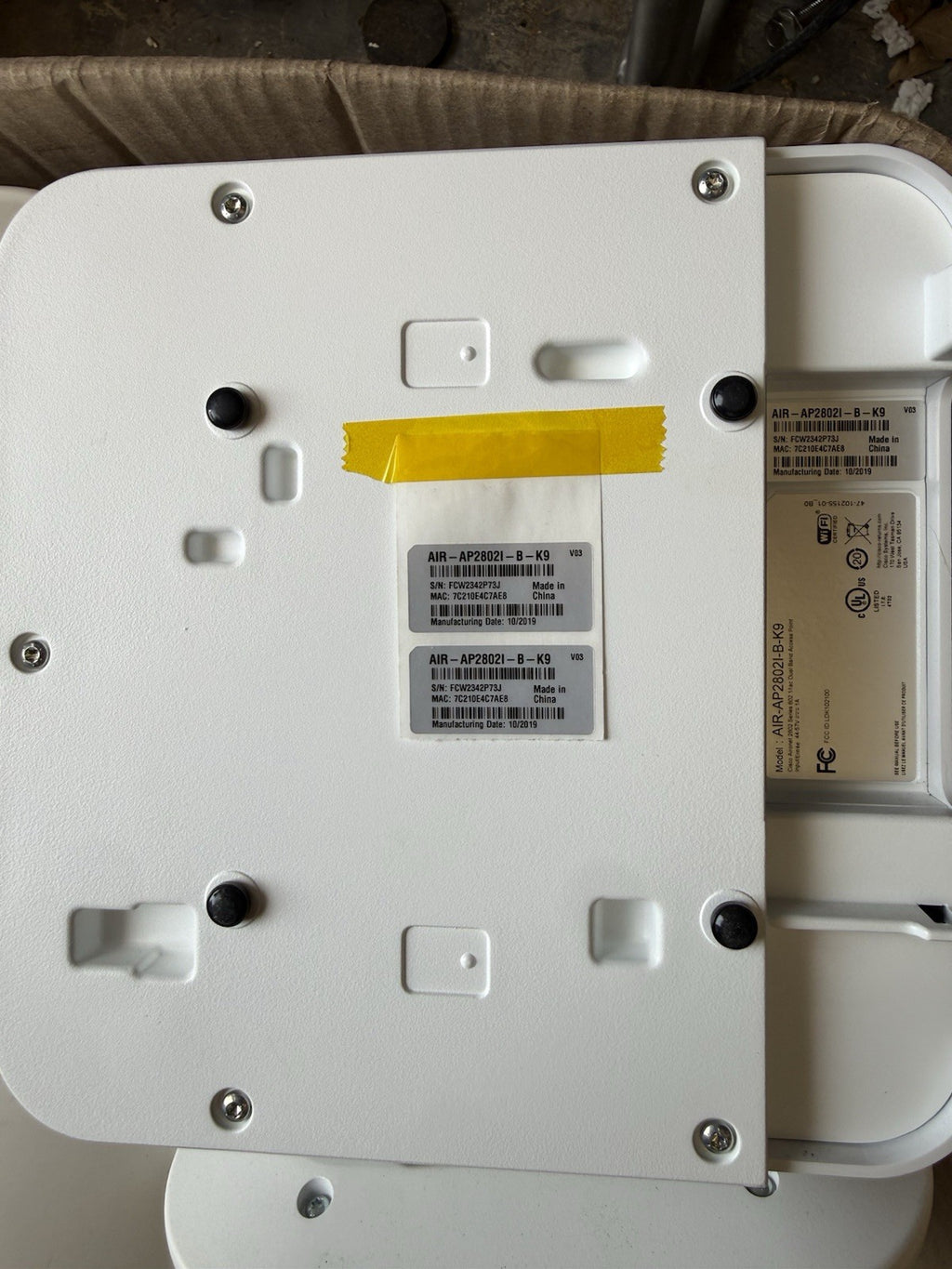 Cisco Aironet 2802 Series 802.11ac Dual Band Access Point AIR-AP2802I-B-K9