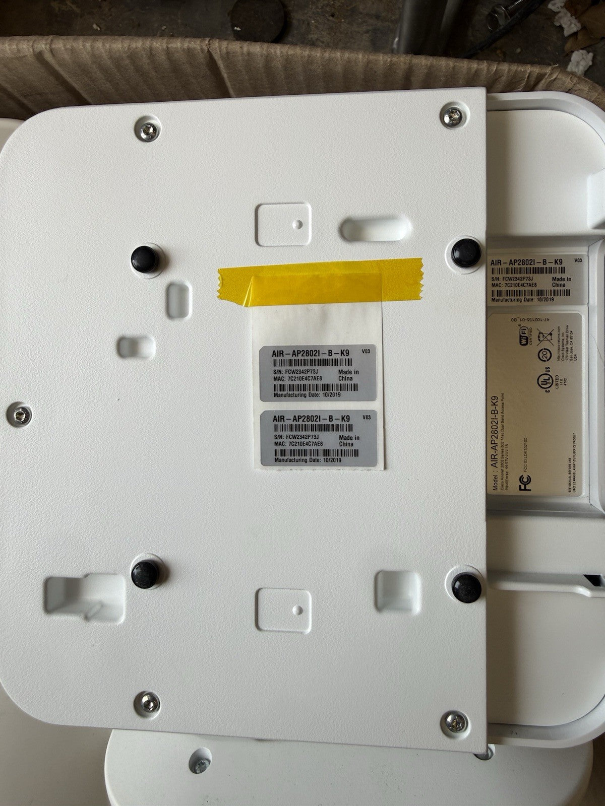 Cisco Aironet 2802 Series 802.11ac Dual Band Access Point AIR-AP2802I-B-K9
