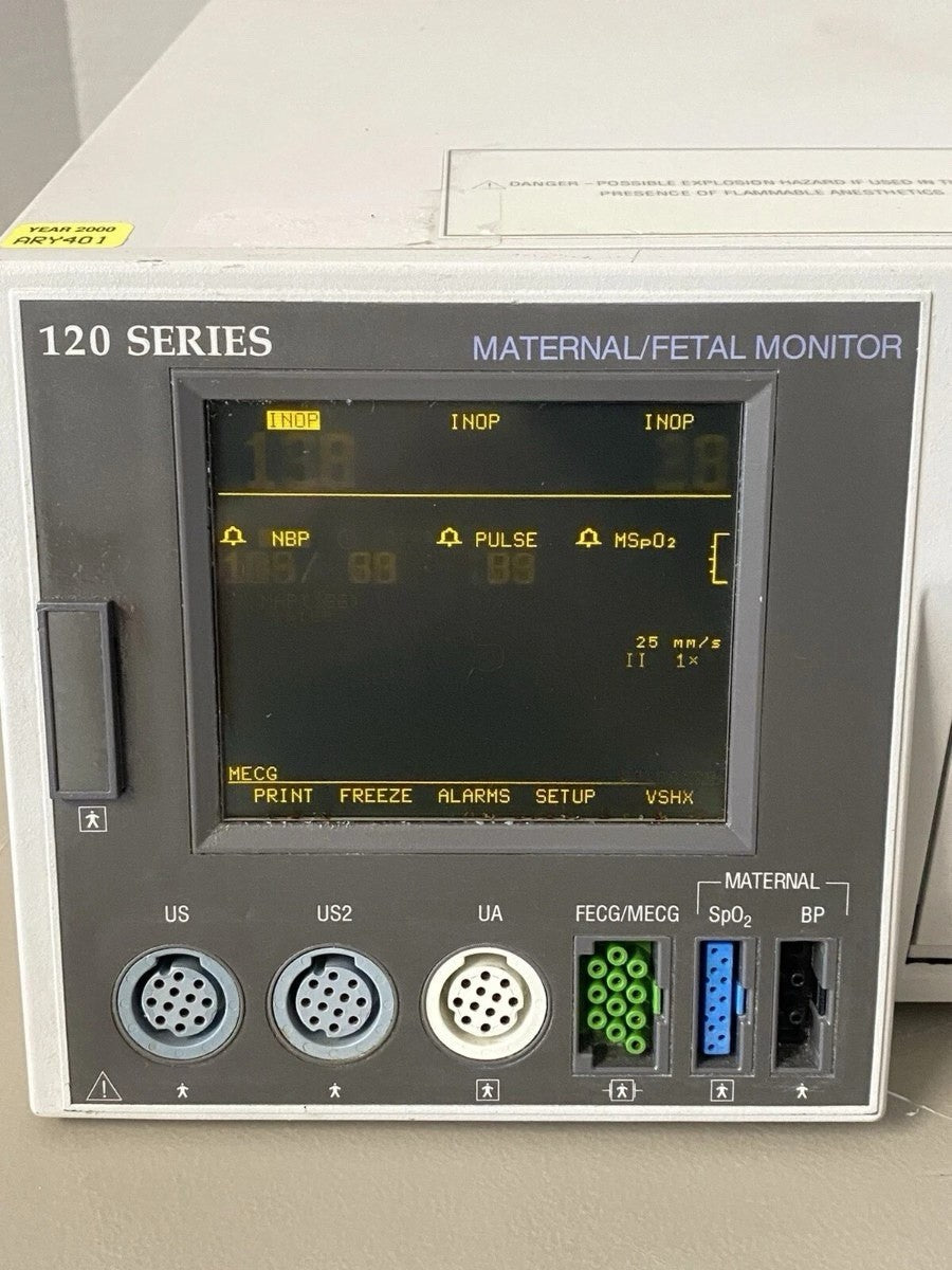 GE Corometrics 120 Series Maternal Fetal Monitor