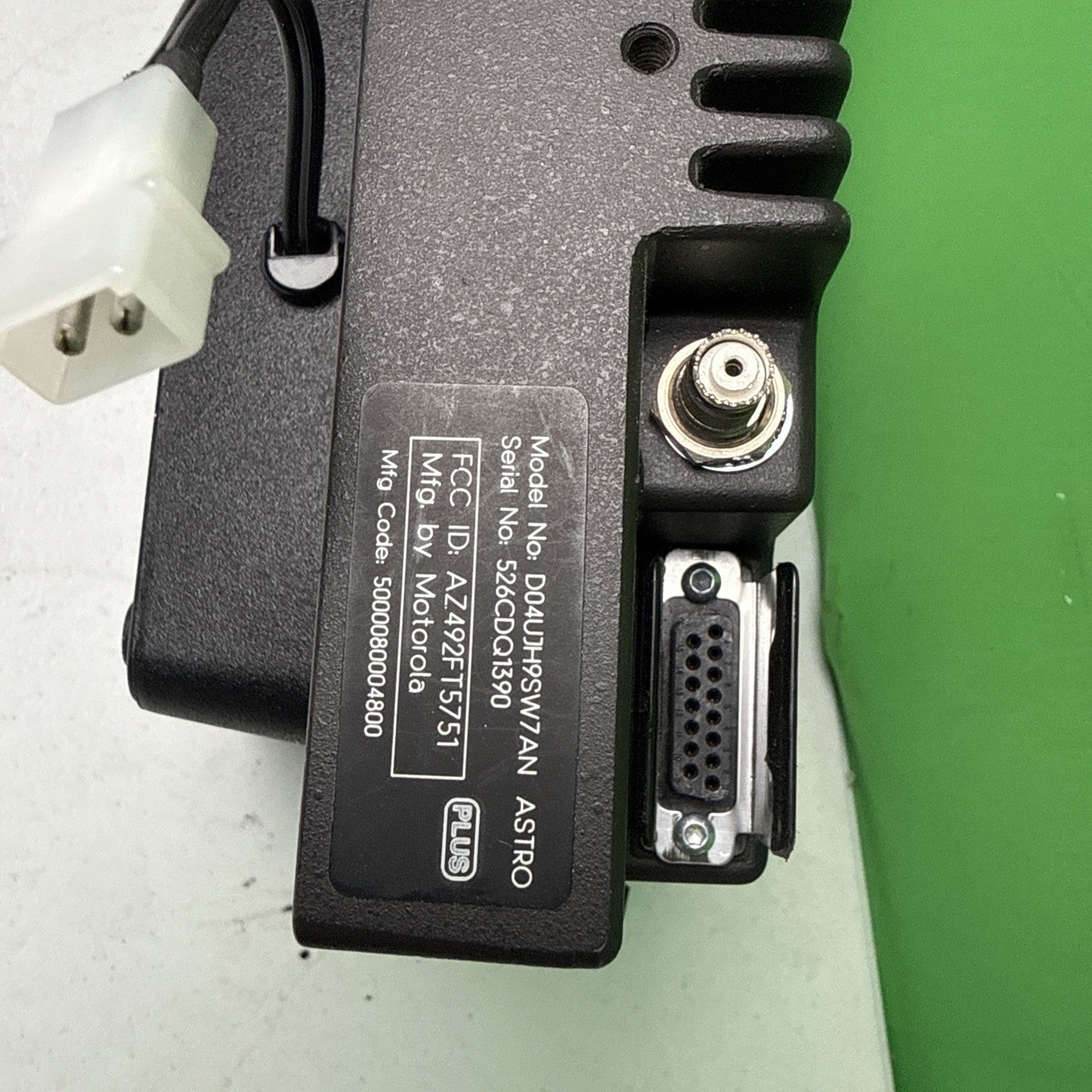 Motorola Astro Spectra VHF P25 Radio D04KKH9PW7AN 146-174 MHz 50W Base HLN6042A