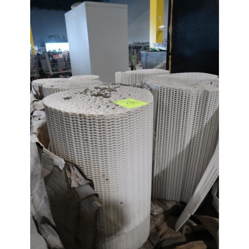 Multiple Conveyor Belts, x 24 in, Incline, Herringbone Pattern. With Pins
