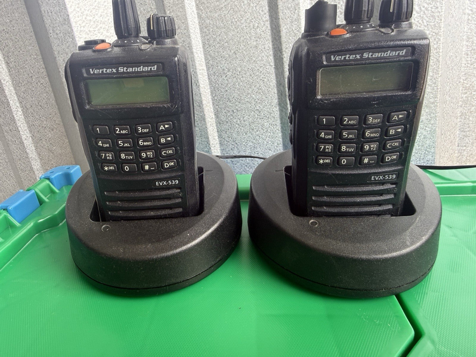 Vertex EVX-539 VHF Two-Way Radio 136-174MHz Digital/Analog With charging Station