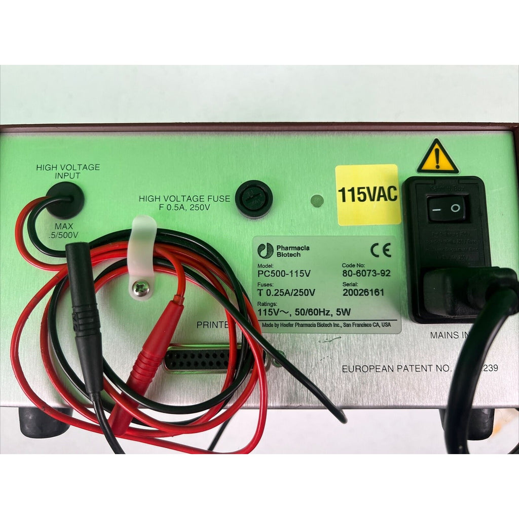 Hoefer PC500 Switchback Pulse Controller Lab