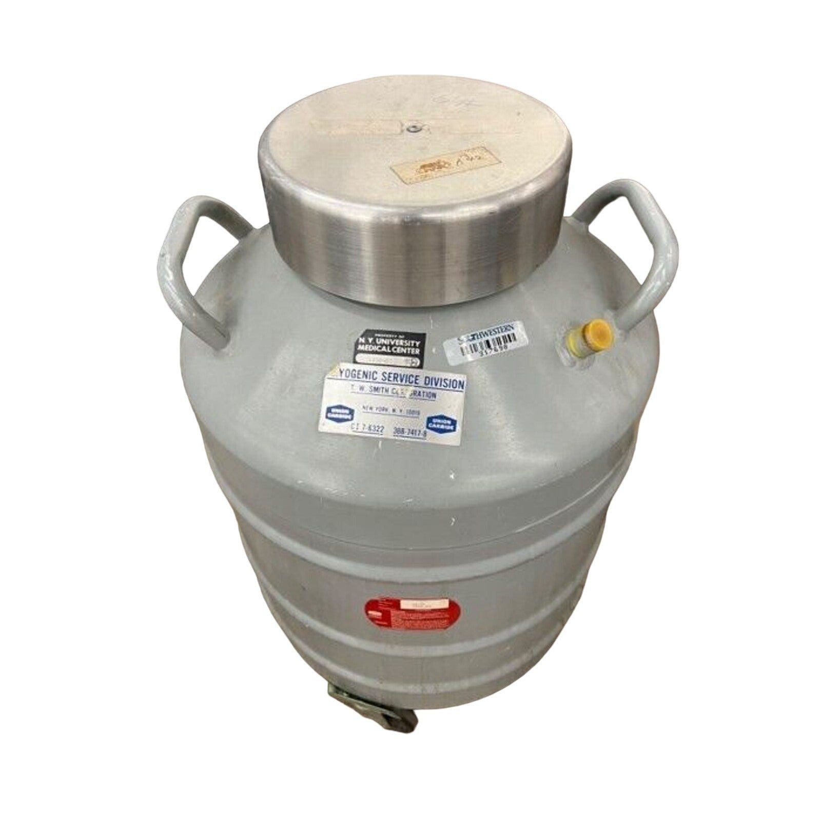 Linde LR-30 Units Liquid Nitrogen Storage, Comes With Base With Wheels