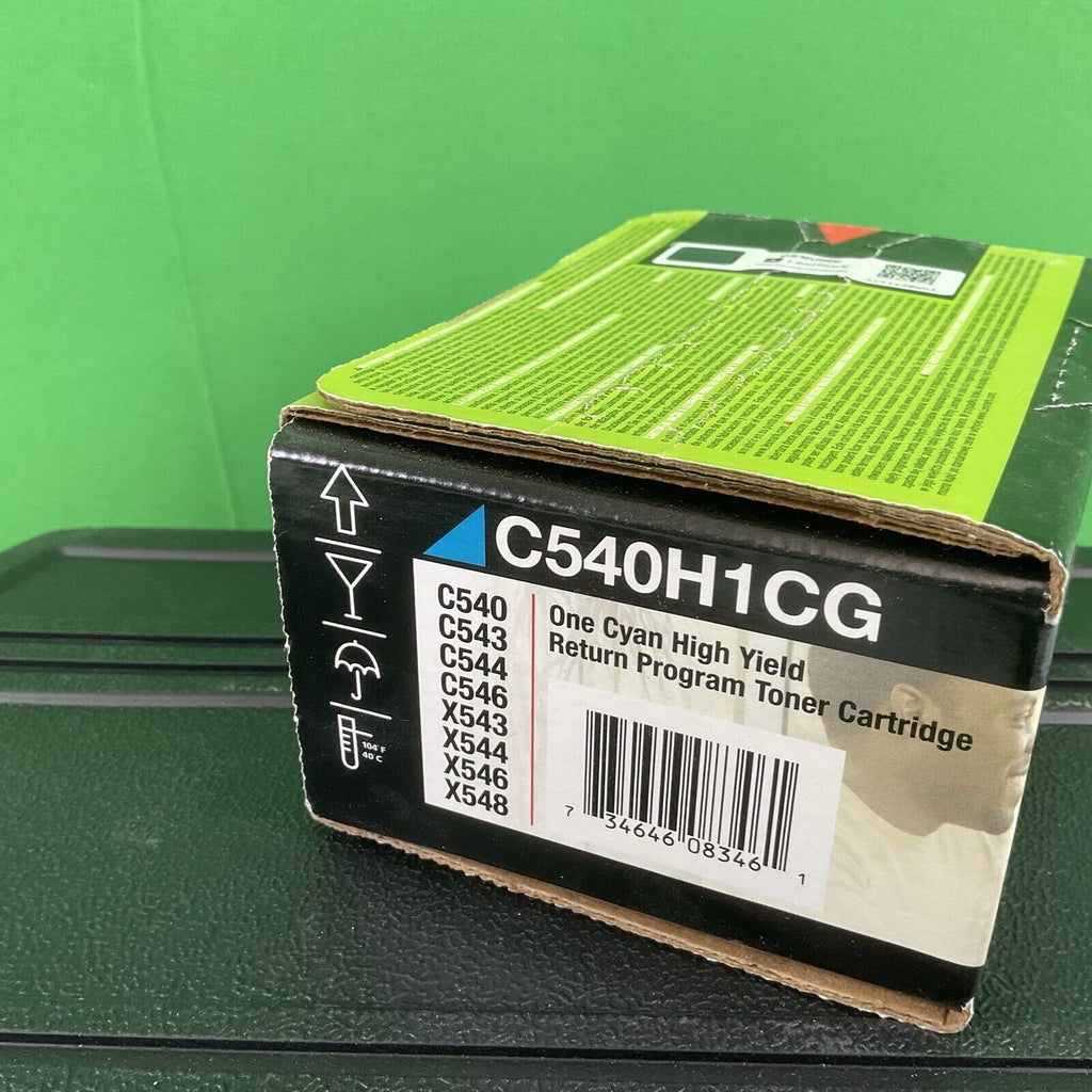 C540H1CG LEXMARK C540 C543 TONER CARTRIDGE CYAN