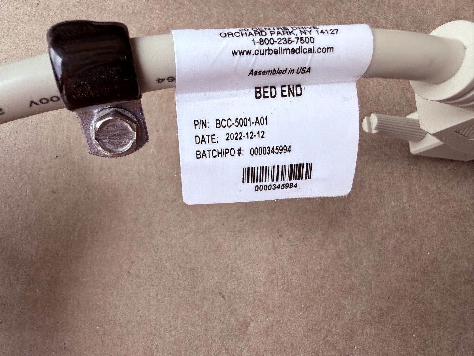CURBELL HOSPITAL BED BREAKAWAY CABLE BCC-5001-A01
