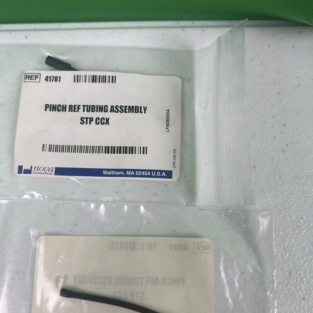 Nova biomedical pinch ref tubing assembley stp ccx. 41781