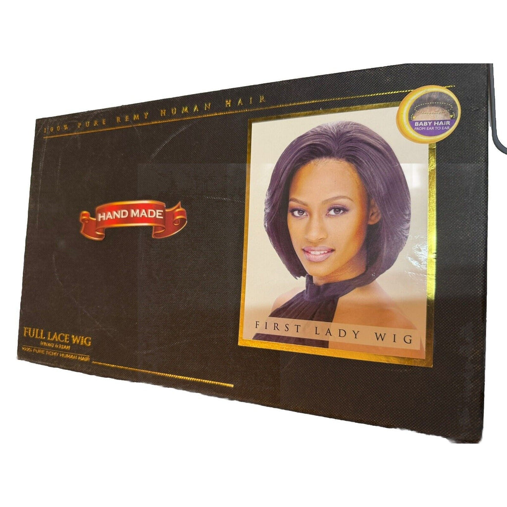 Full Lace First Lady Wig (REMY) PFS4/30, Janet Collection Human Hair Wig