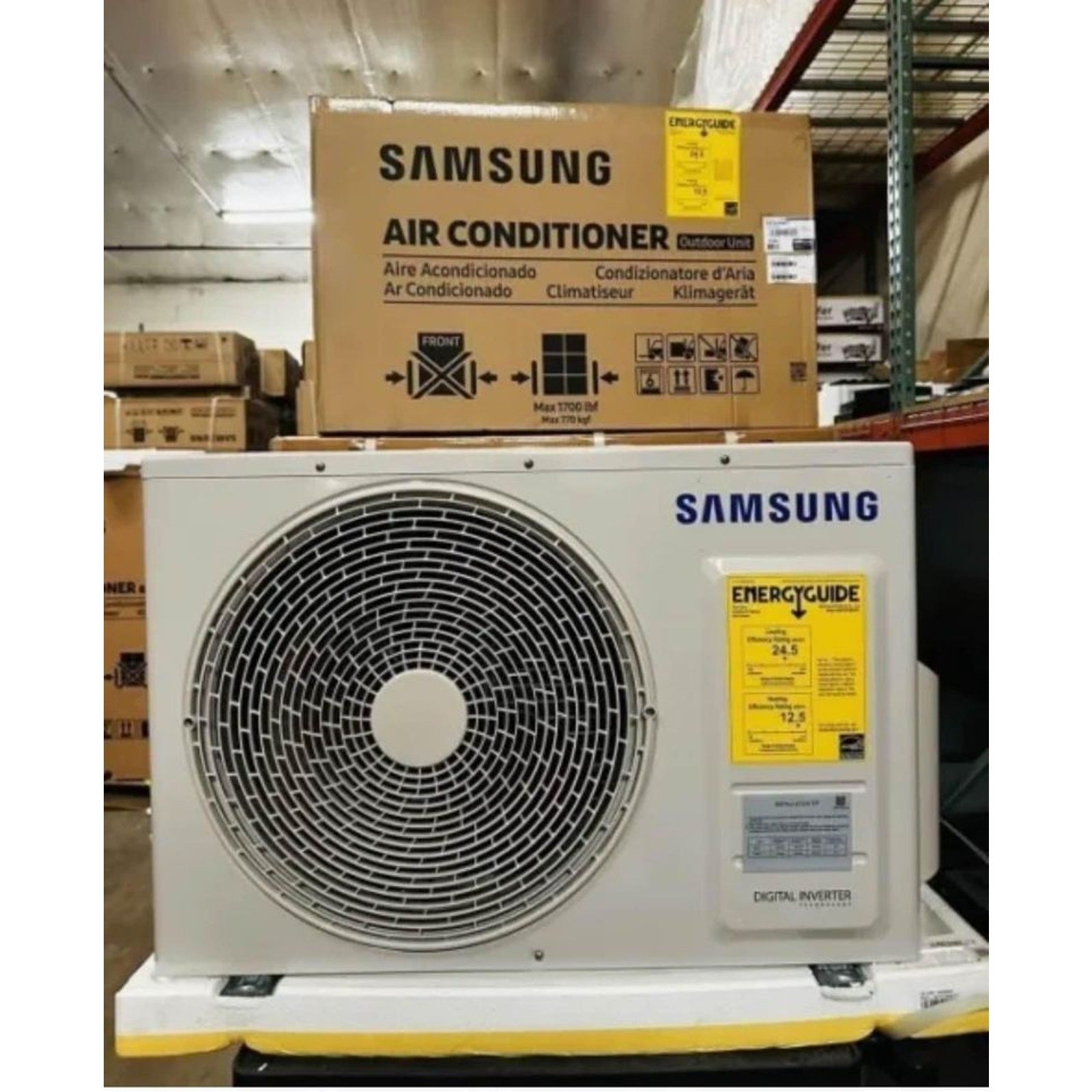 Samsung Brand New Outdoor Unit Heat Pump 9K BTU 208-230 Volt AR09TSFABWKXCV