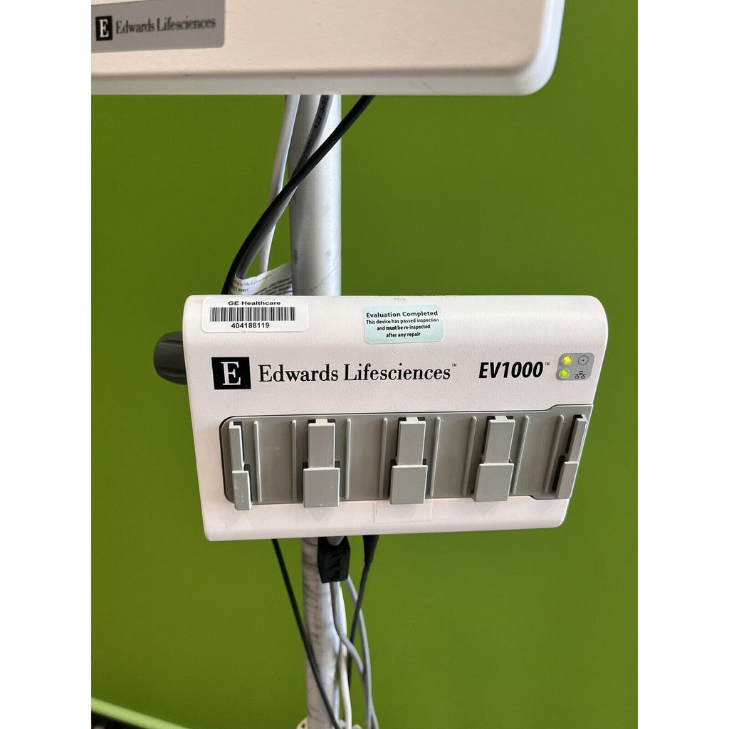 Edwards Lifesciences Cardiac Output Monitor, EV1000M, EV1000DB, EVPMP Pump Unit