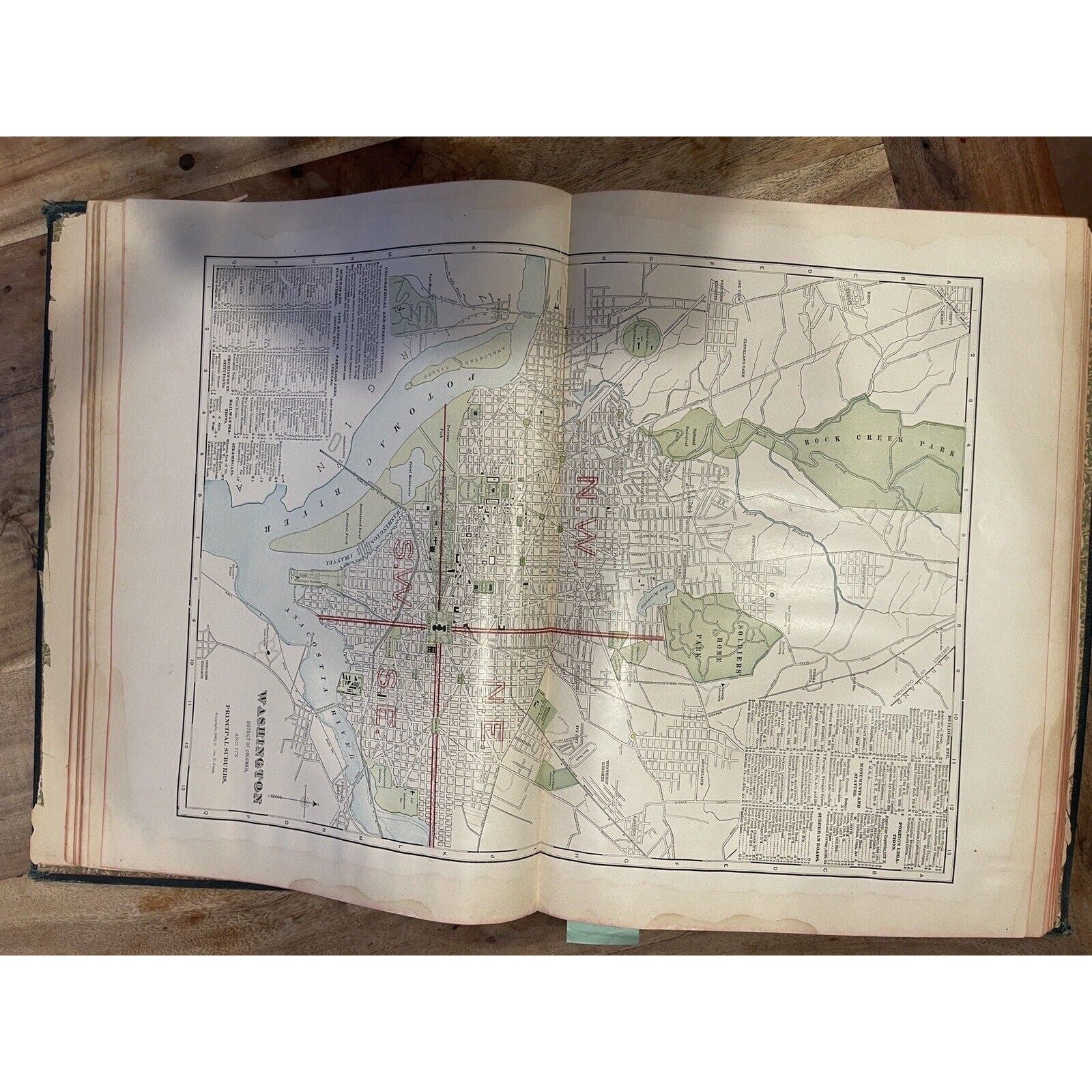MONARCH STANDARD ATLAS of the Commercial, Geographical & Historical World 1906