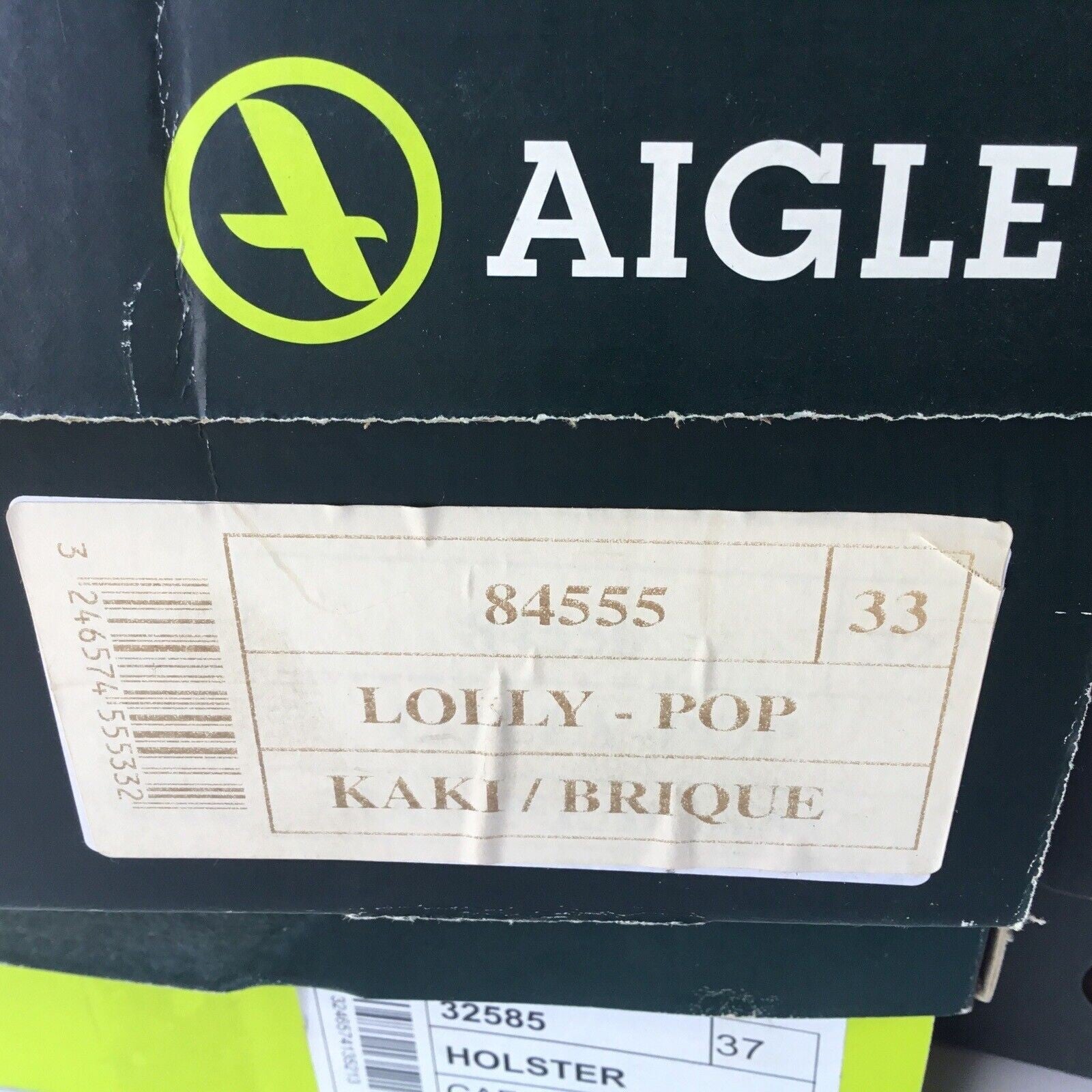 Aigle Unisex Lolly Pop Kaki 84555 Size 1.5