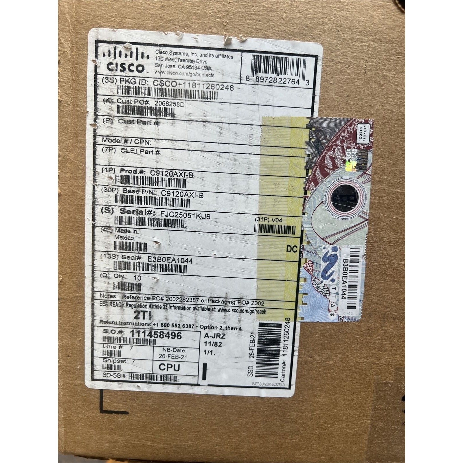 Cisco Aironet 1140 Wireless Access Point AIR-LAP1142N-A-K9 LWAPP