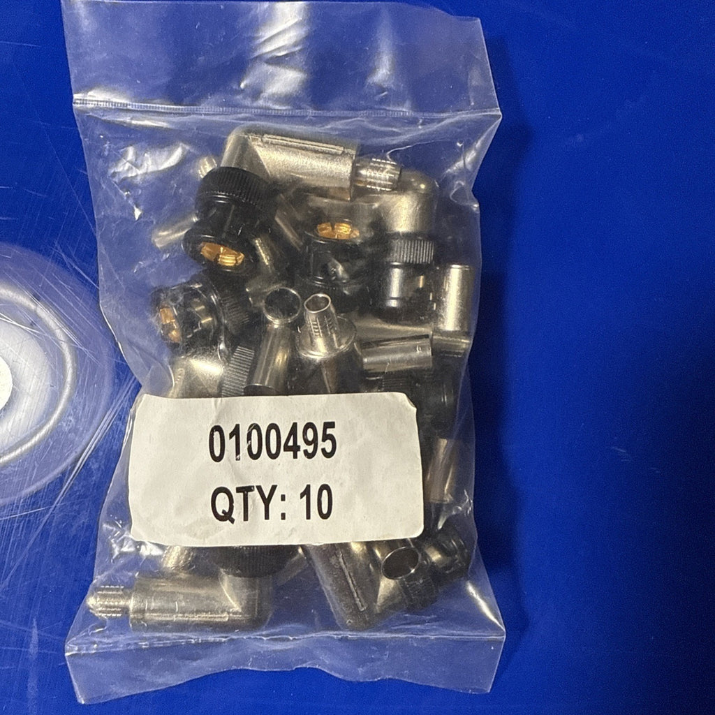 10 Pack CINCH UPLR2000-D7 BNC BOARDCAST CABLE PLUG NEW/UNUSED