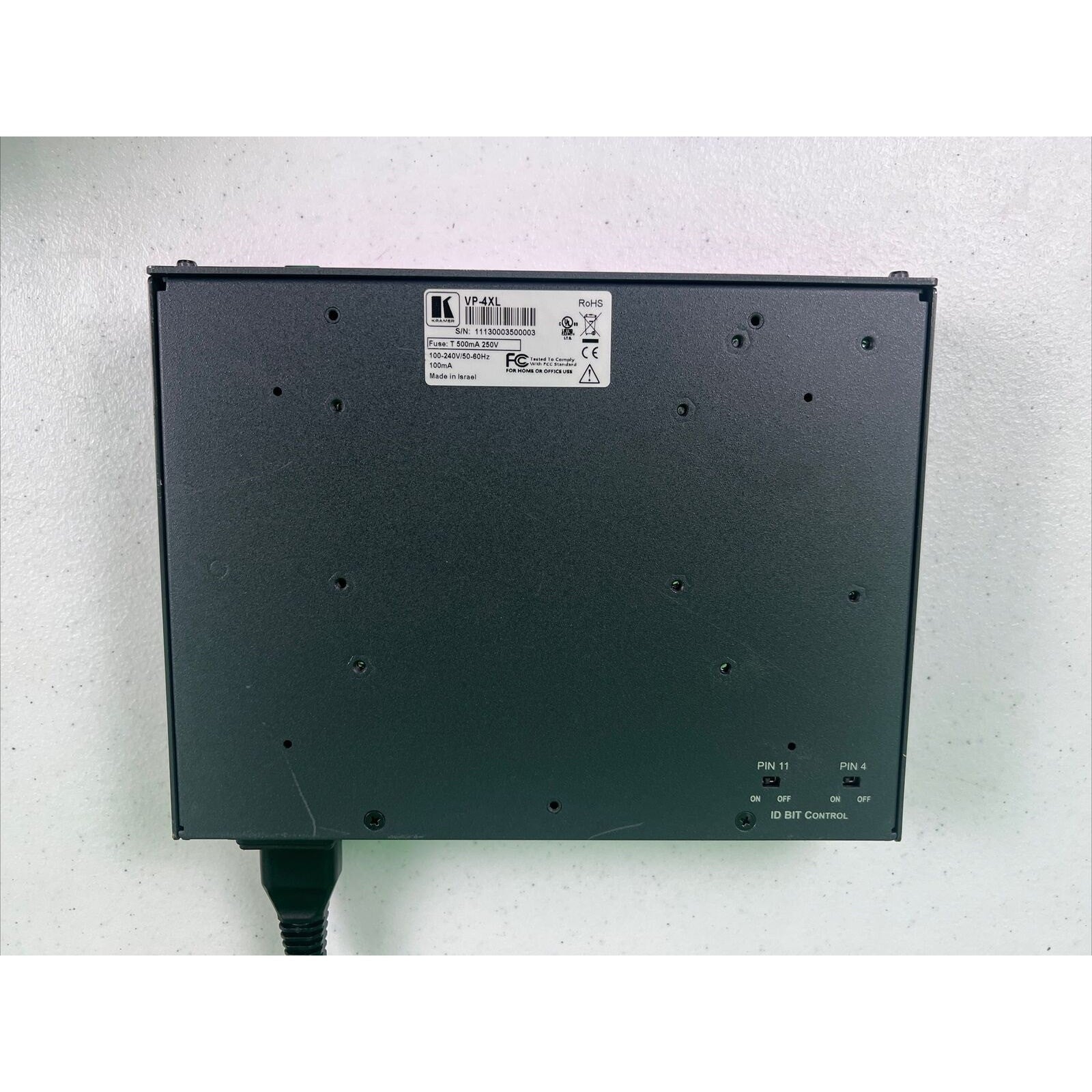 KRAMER VP-4XL/ VP4XL (NEW) AMPLIFIER VIDEO DISTRIBUTION COMPUTER GRAPHICS 375MHZ