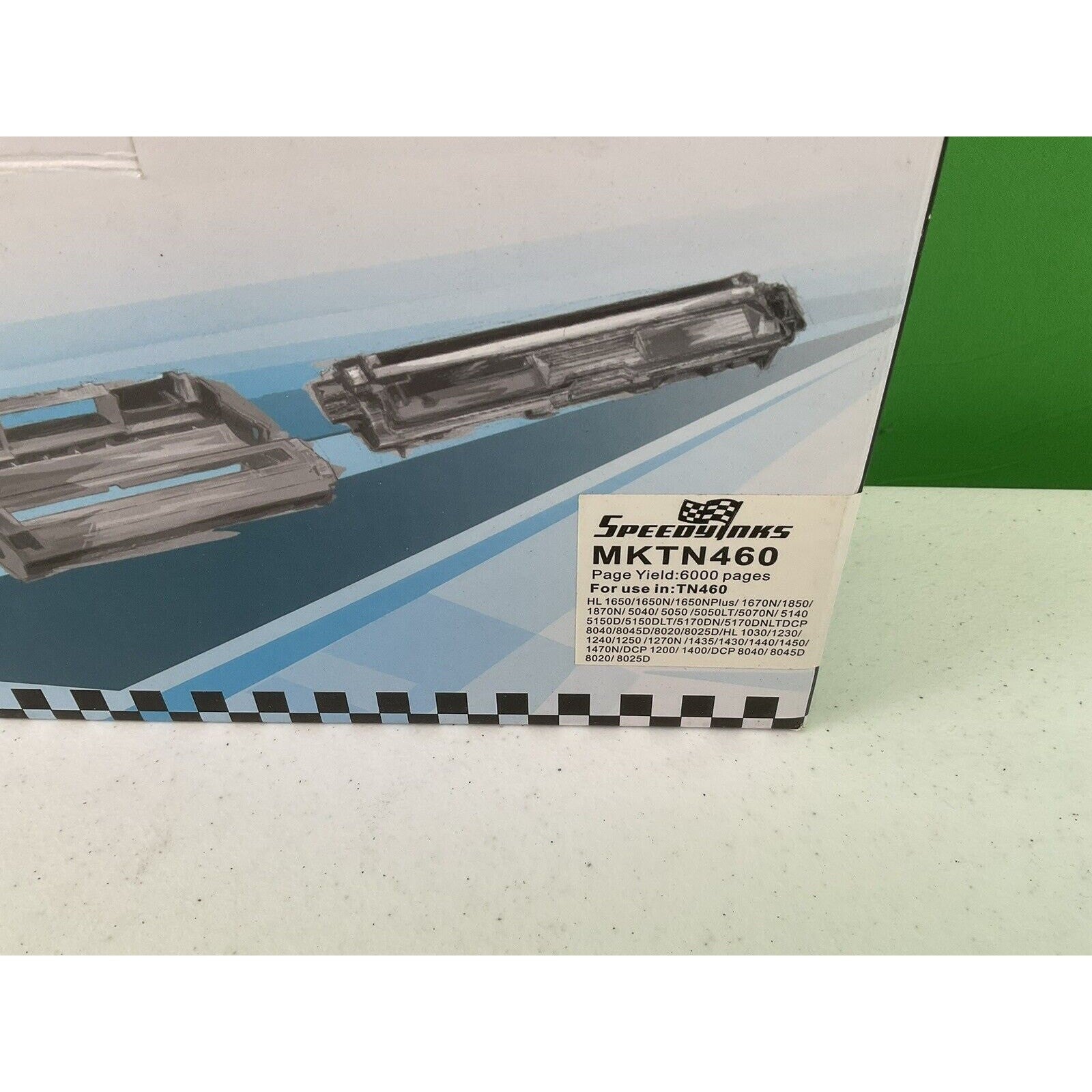 Brother TN-460 Compatible High Yield Black Toner Cartridge New, 1027