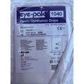 Alcon eye-pak 1040 plastic opthalmic drape ref 8065104020