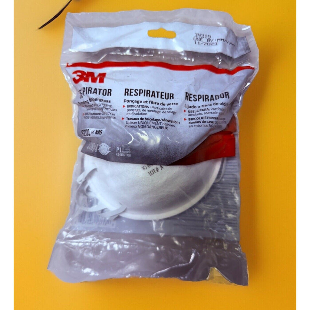 36 X 3M 8200 N95 Disposable Particulate Respirator (12 Packages of 3 Pack) 11/23