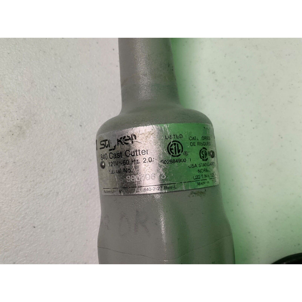 Stryker Model 840 Cast Cutter - Oscillating Saw