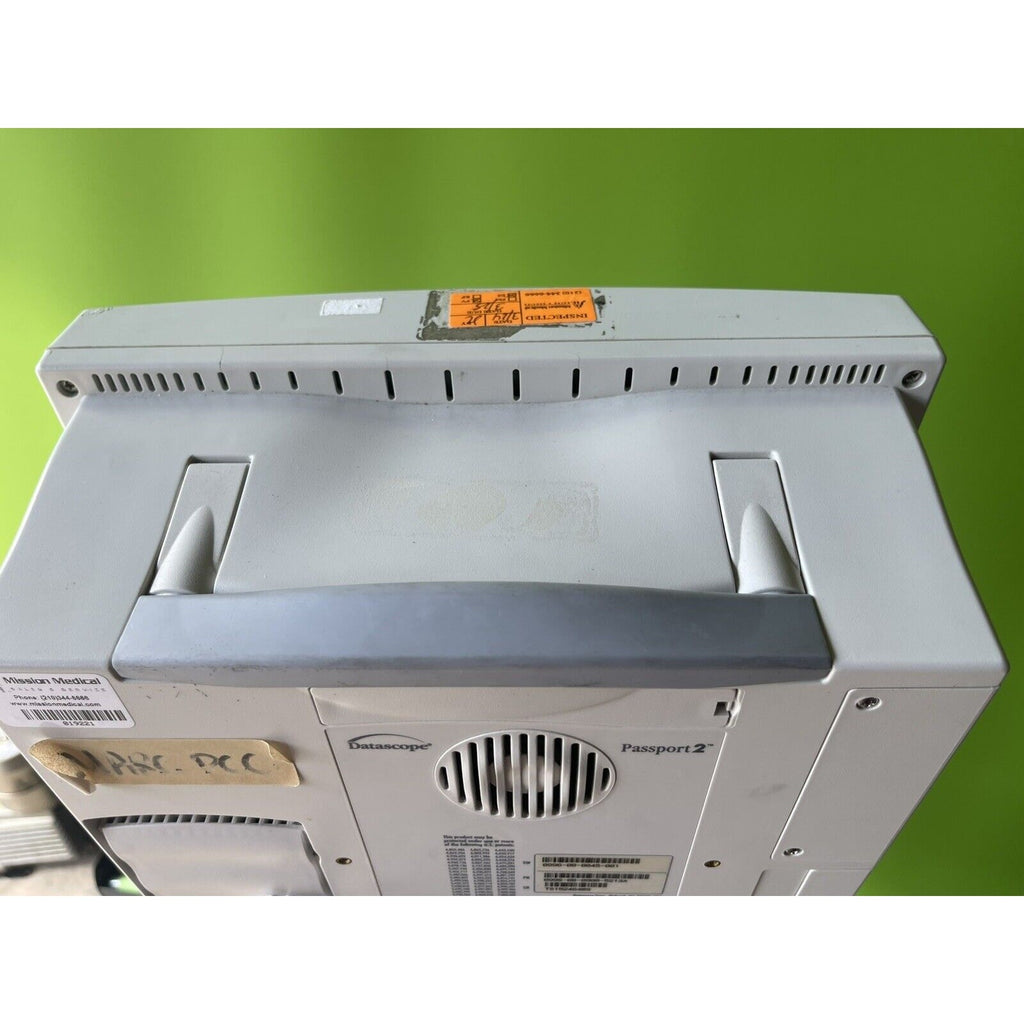 Datascope Passport 2 Patient Monitor With Stand & Culff