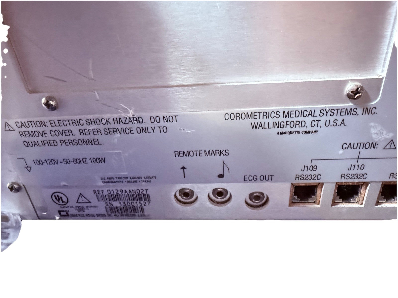 GE Corometrics 120 Series Maternal Fetal Monitor