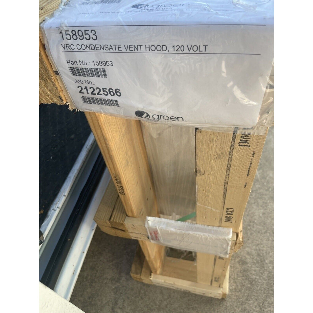Groen CVH-6E Vent Hood for Combi Steamer, NEW
