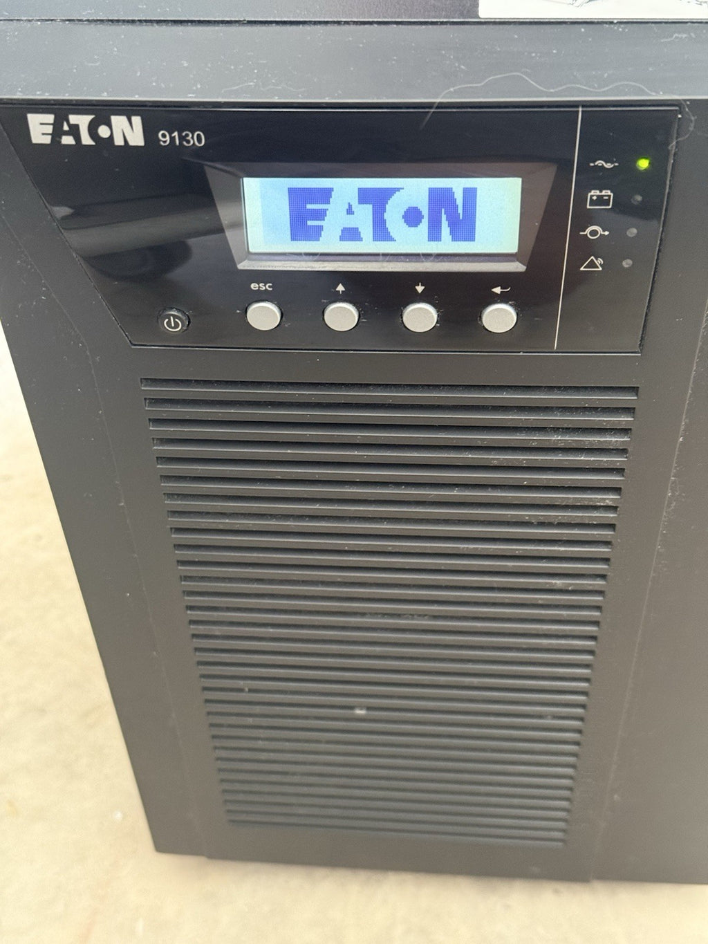Eaton OCD9130L2000T-XL Powerware 9130 Tower UPS 1500VA 6 Outlet w Battery TESTED