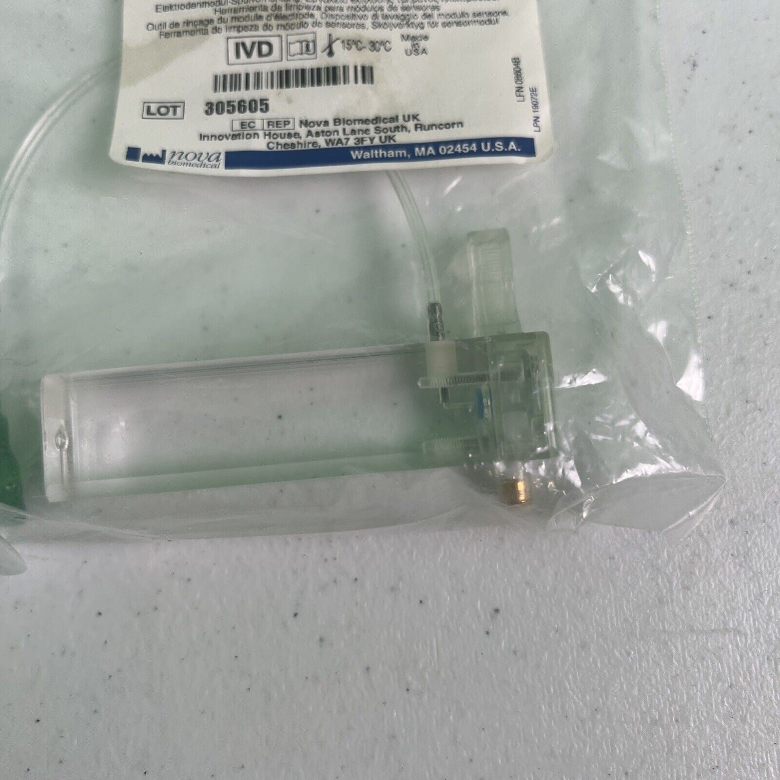 Nova Biomedical Stat Profile pHOx/ULTRA/CCX/Sensor Modular flush Tool, 49672