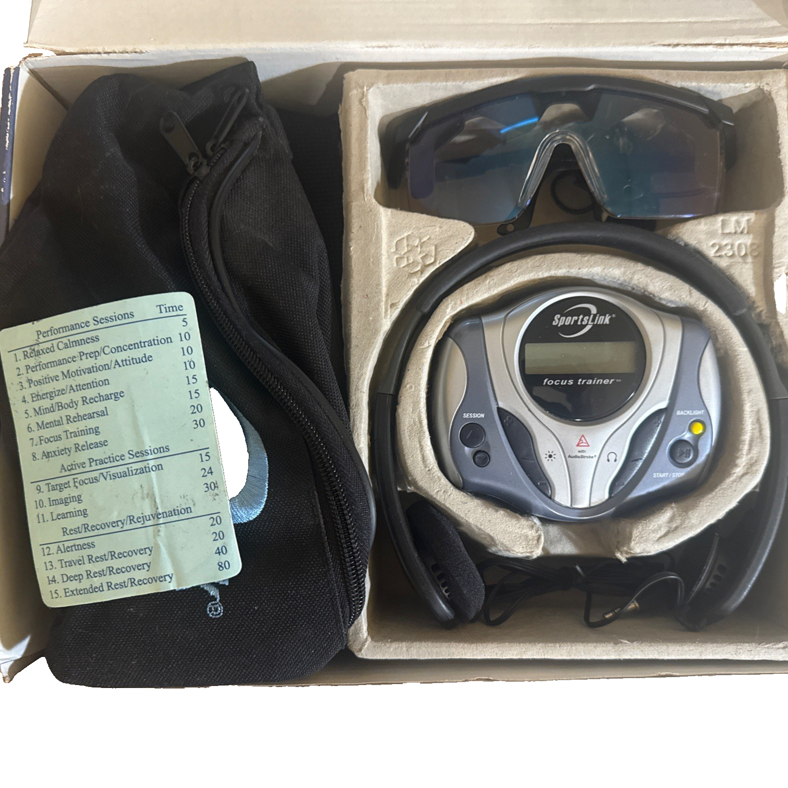 Nos Sports Link Focus Trainer Glasses TESTED