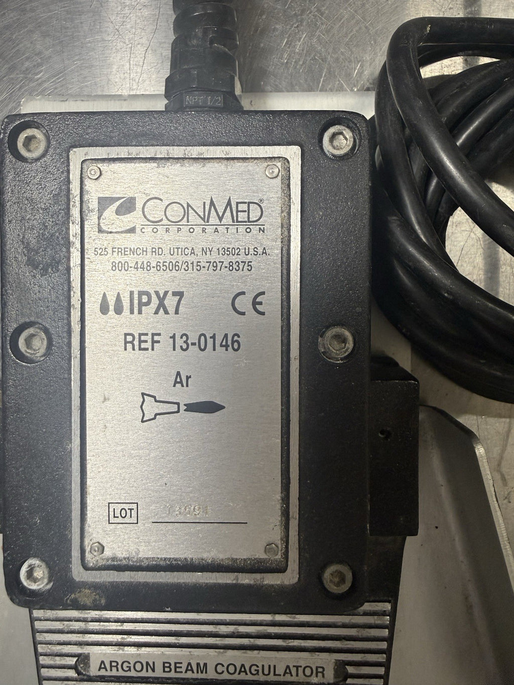 ConMed IPX7 Footswitch 13-0146